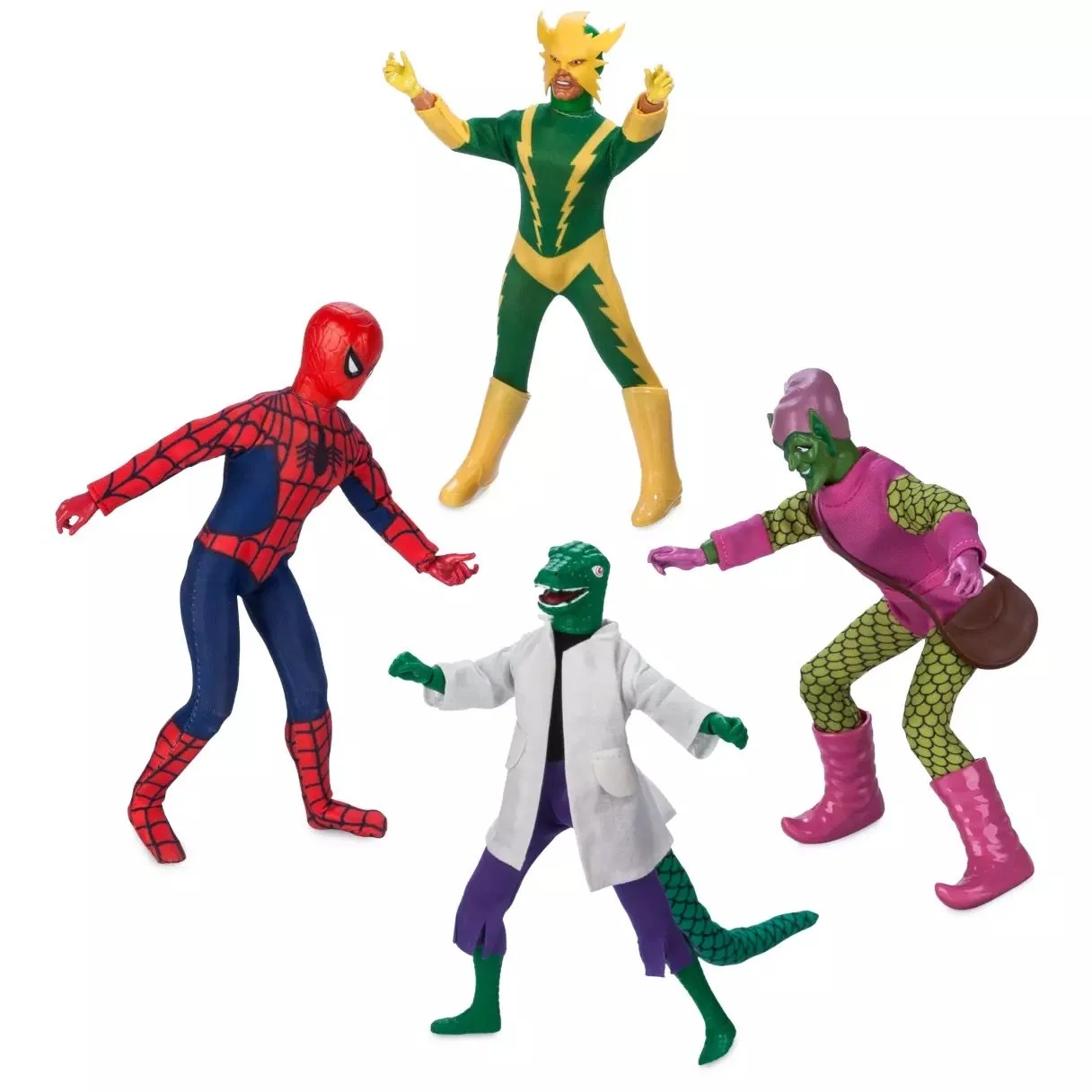 Mego Spider-Man Action Figure Set on Disney Store — EXTRA MAGIC